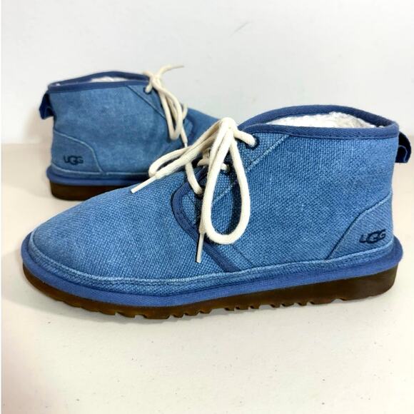 UGG Neumel Natural Indigo Chukka Boots Men’s Size 9 Lace Up main image 11